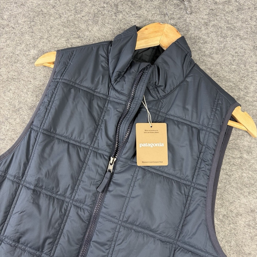 Patagonia Women's Lost Canyon Insulated Vest Blue Size Small New With Tag $189